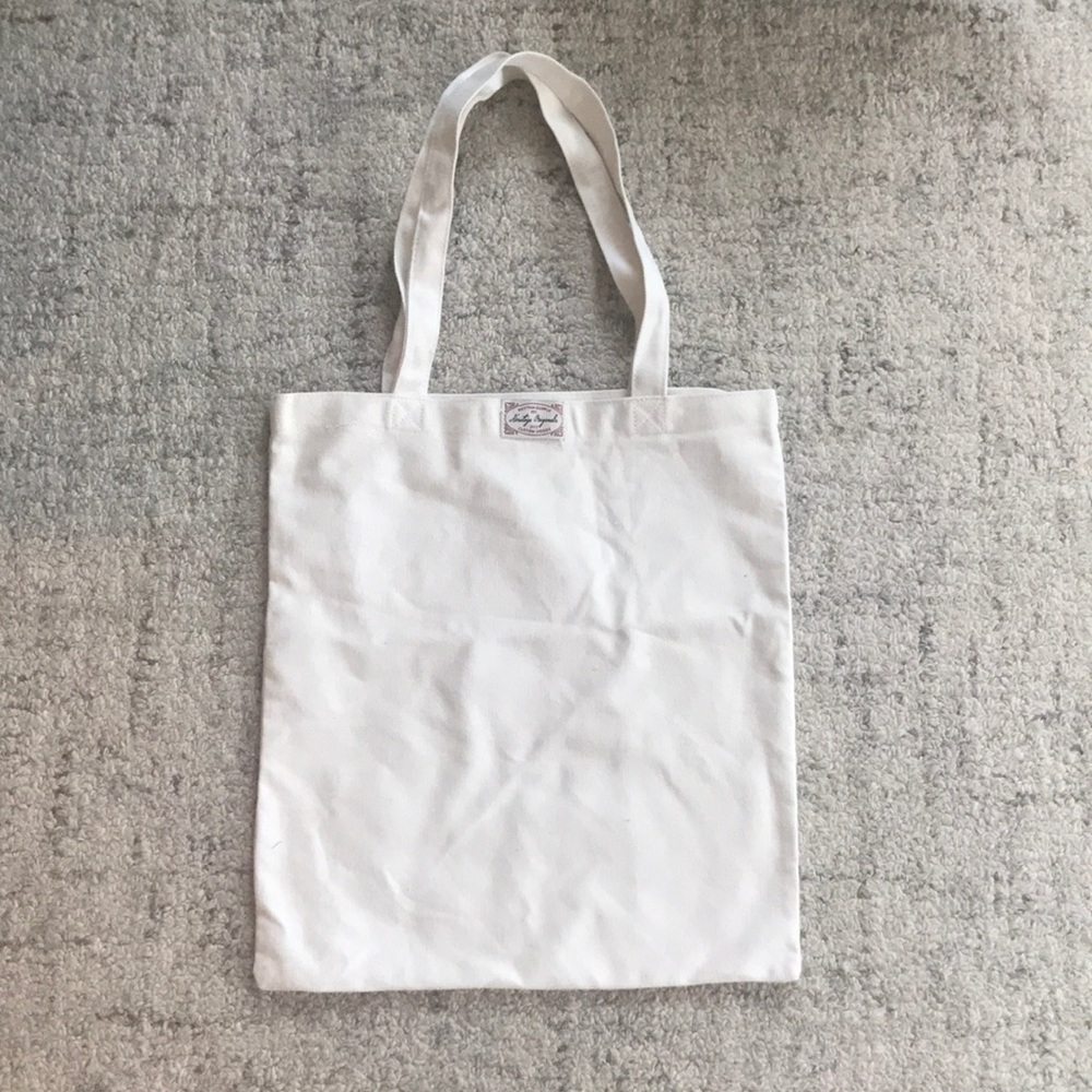 White Canvas Reusable Bag